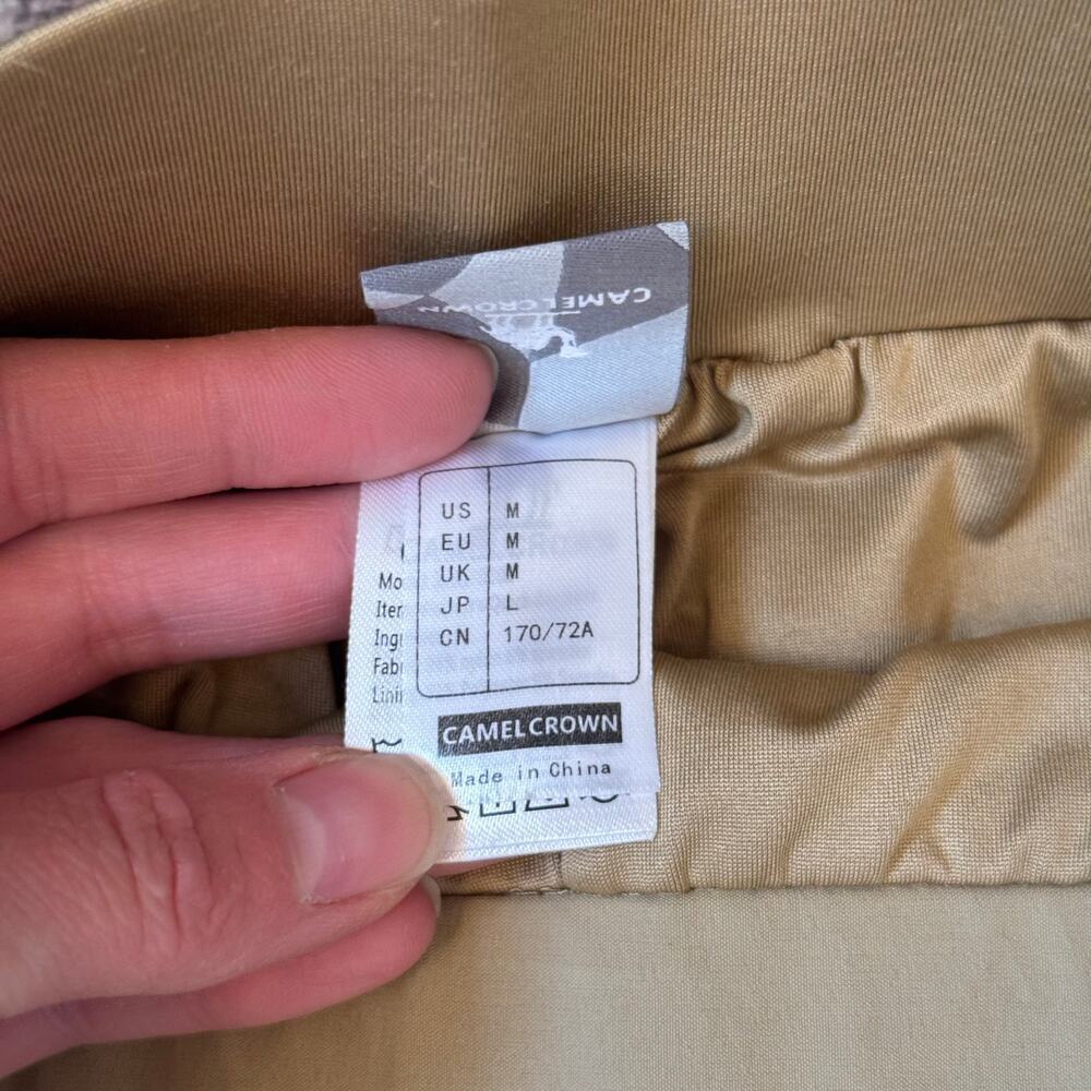 Camel Crown Golf Tennis Skort Beige Quick Dry Women’s Size Medium - Picture 5 of 11